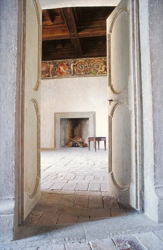 Chateau interior photographed by Guy Hervais